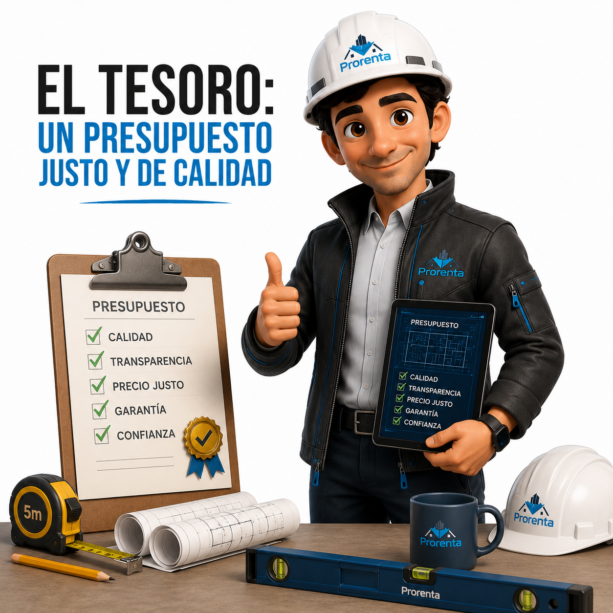 El tesoro: un presupuesto justo y de calidad — Víctor de Prorenta